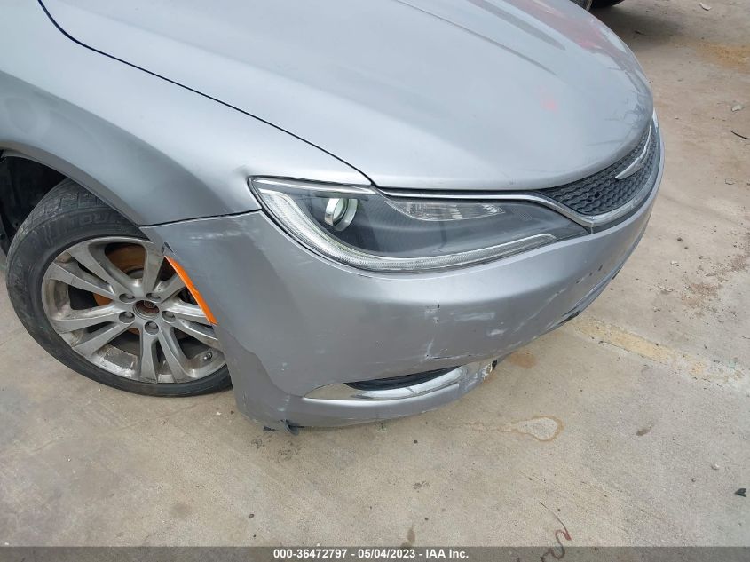 2016 CHRYSLER 200 LIMITED - 1C3CCCAB3GN126506