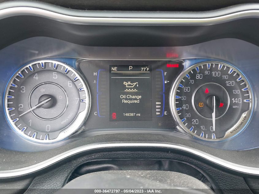 2016 CHRYSLER 200 LIMITED - 1C3CCCAB3GN126506