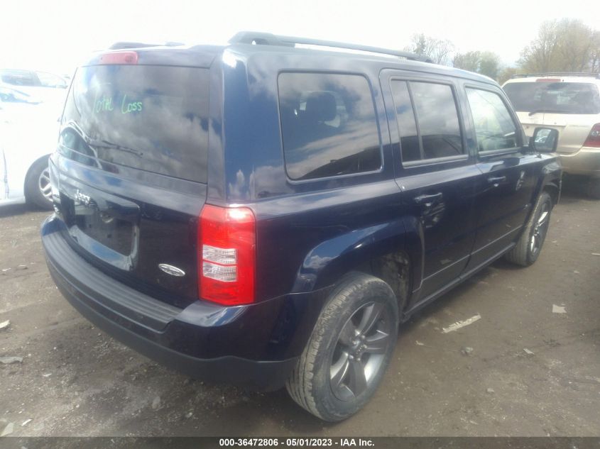 2015 JEEP PATRIOT HIGH ALTITUDE EDITION - 1C4NJRFB8FD416931