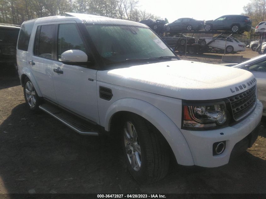 2016 LAND ROVER LR4 HSE - SALAG2V6XGA802786