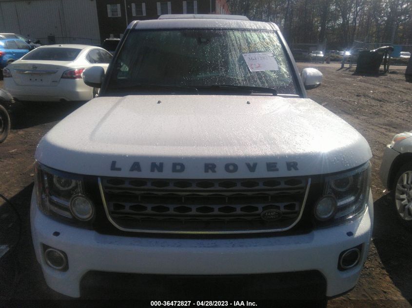 2016 LAND ROVER LR4 HSE - SALAG2V6XGA802786