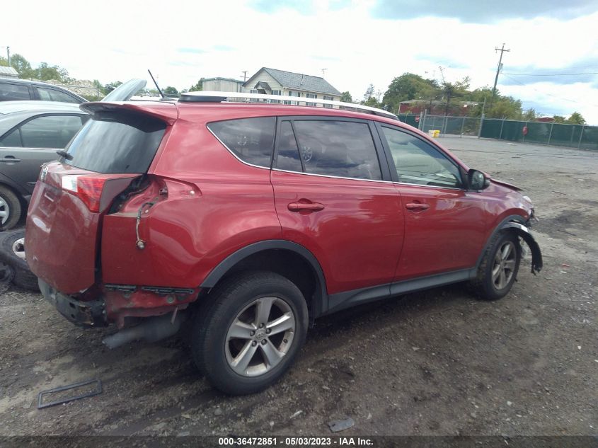 2014 TOYOTA RAV4 XLE - JTMRFREV6ED083786
