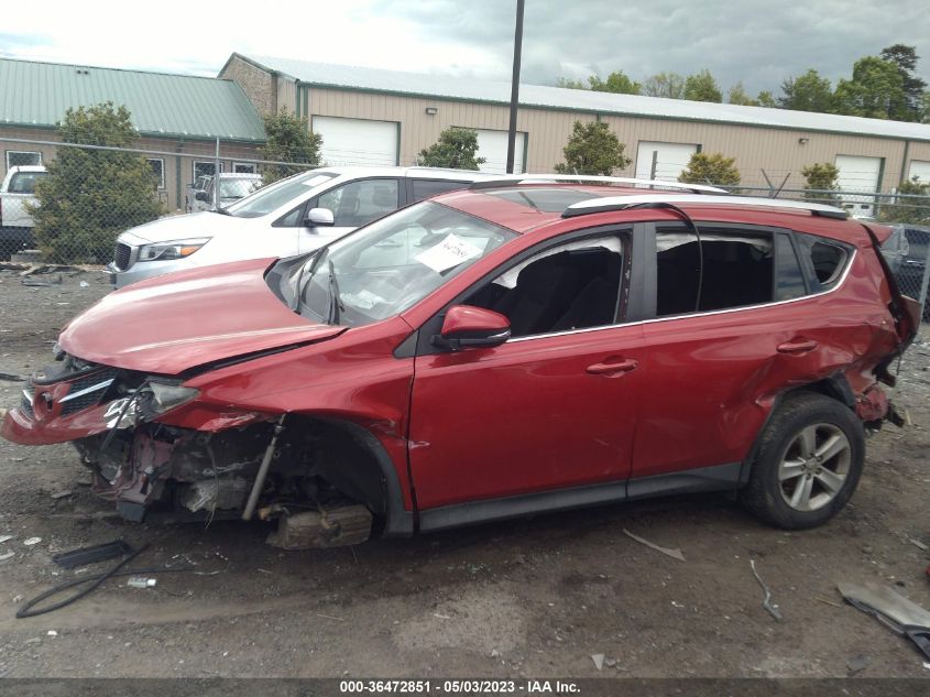 2014 TOYOTA RAV4 XLE - JTMRFREV6ED083786