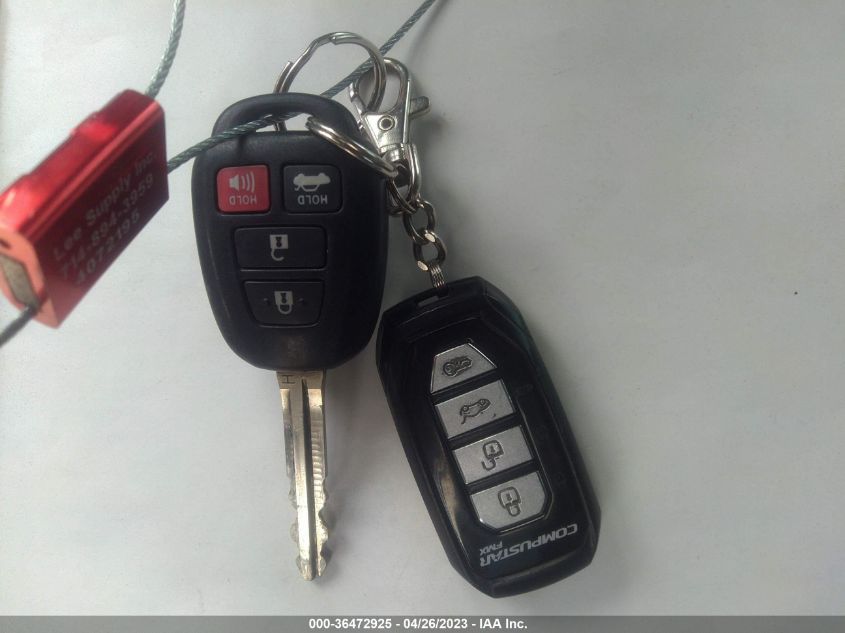 2019 TOYOTA COROLLA L/LE/SE/XLE/XSE - 5YFBURHE3KP867418