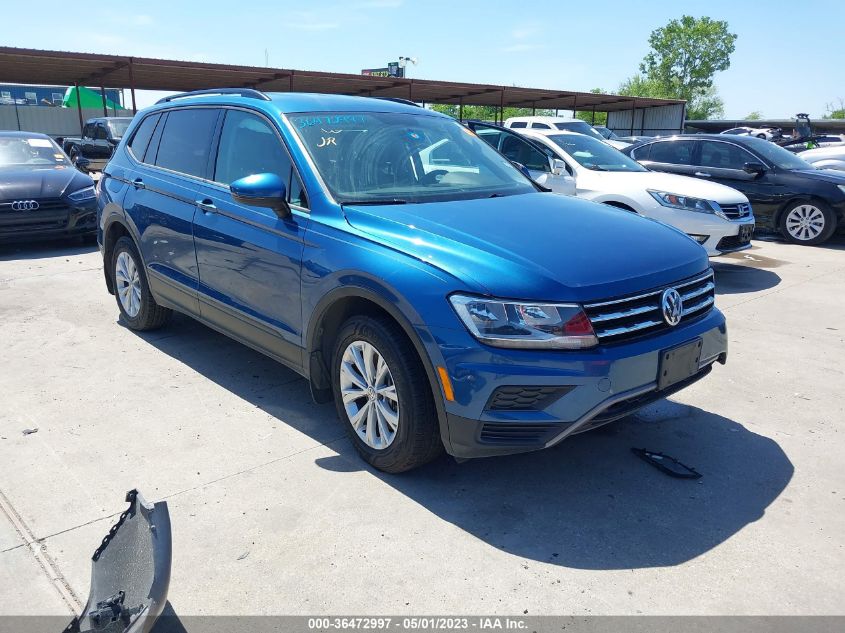 2019 VOLKSWAGEN TIGUAN S - 3VV1B7AX8KM035700