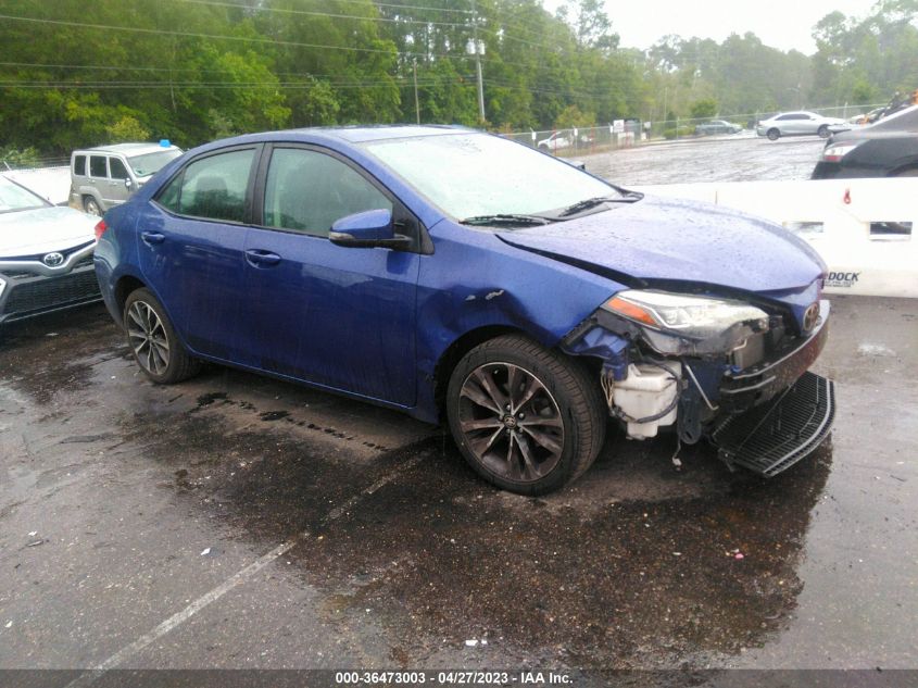 2017 TOYOTA COROLLA L/LE/XLE/SE - 2T1BURHE0HC841674