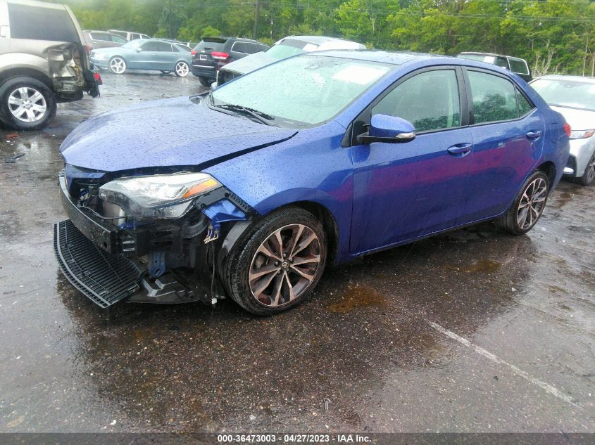 2017 TOYOTA COROLLA L/LE/XLE/SE - 2T1BURHE0HC841674