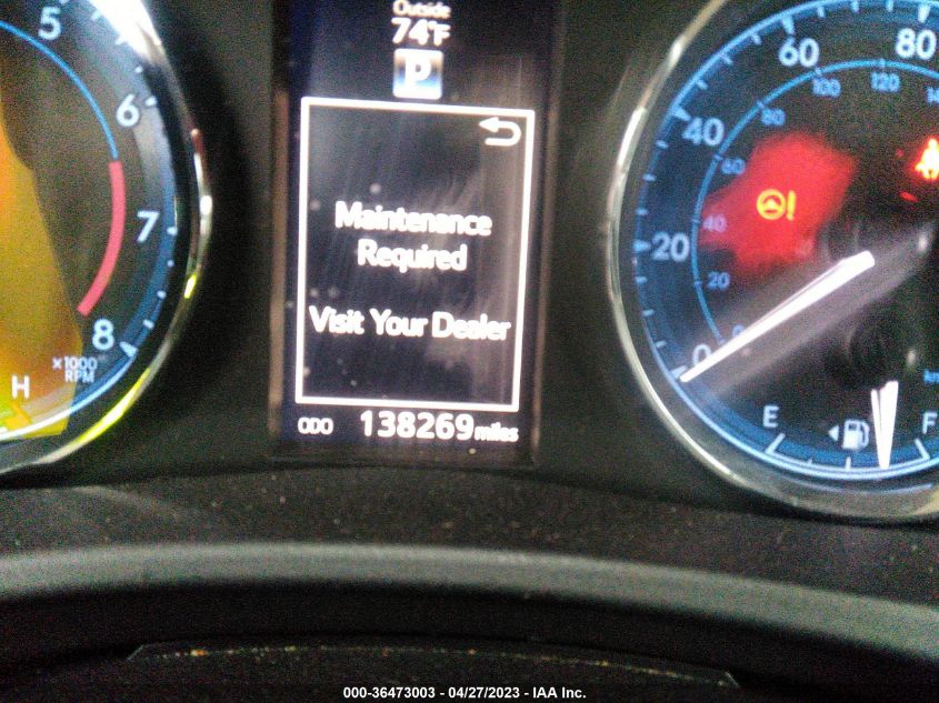 2017 TOYOTA COROLLA L/LE/XLE/SE - 2T1BURHE0HC841674