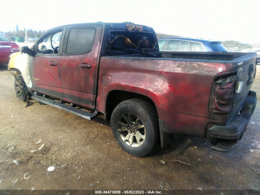 2017 CHEVROLET COLORADO 4WD LT - 1GCGTCEN3H1180883