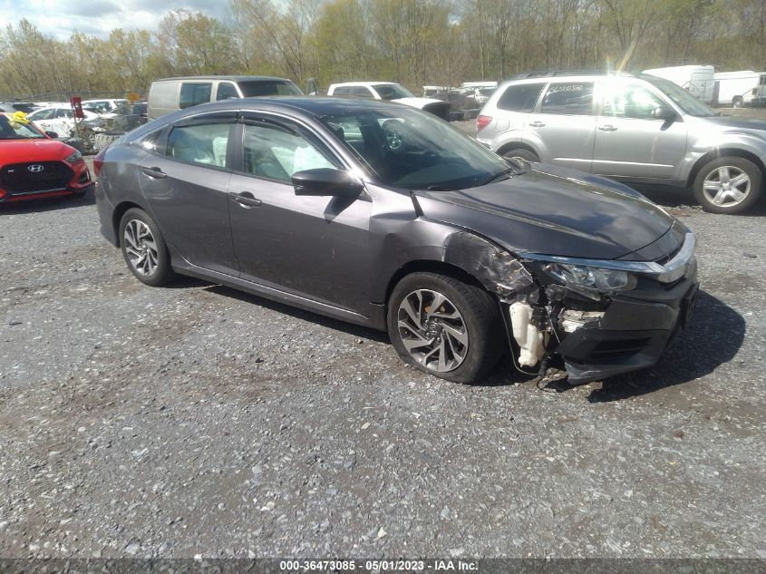 2017 HONDA CIVIC SEDAN EX - 2HGFC2F71HH550107