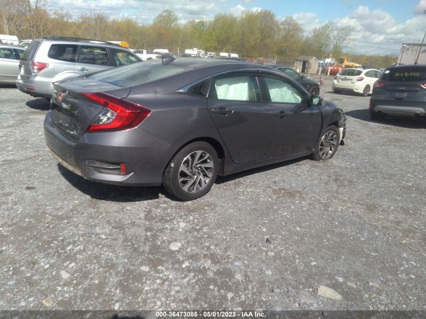 2017 HONDA CIVIC SEDAN EX - 2HGFC2F71HH550107