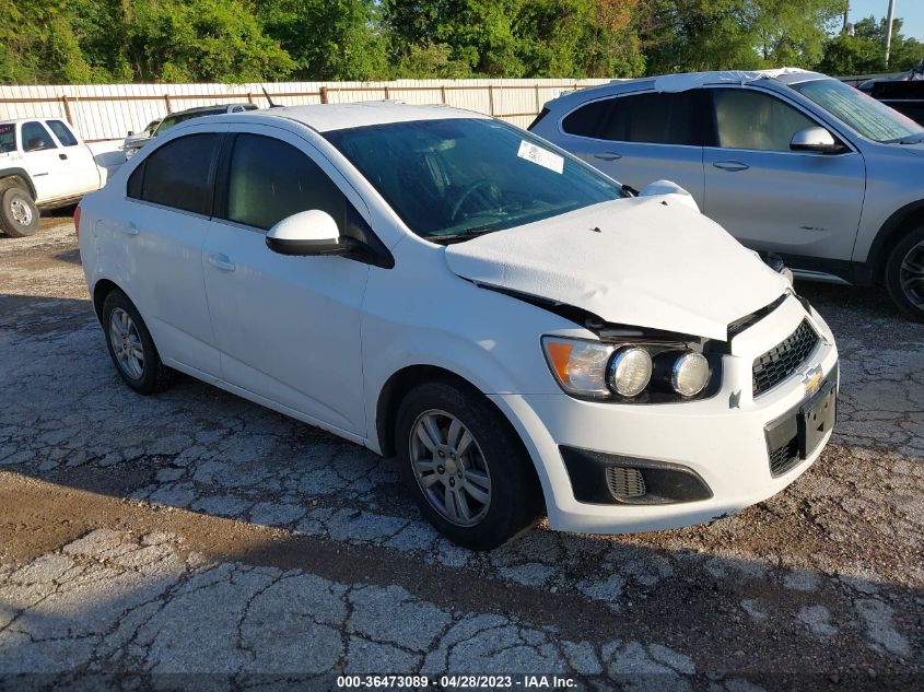 2013 CHEVROLET SONIC LT - 1G1JC5SH6D4242763