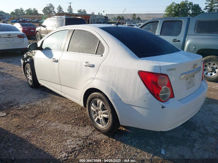 2013 CHEVROLET SONIC LT - 1G1JC5SH6D4242763