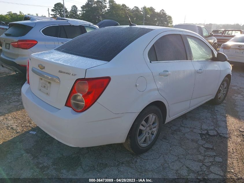 2013 CHEVROLET SONIC LT - 1G1JC5SH6D4242763