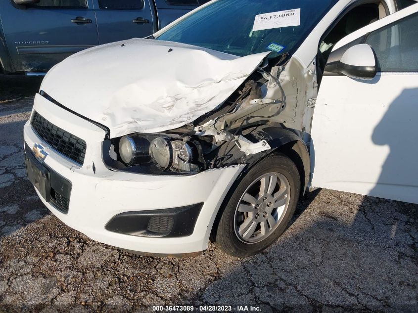 2013 CHEVROLET SONIC LT - 1G1JC5SH6D4242763