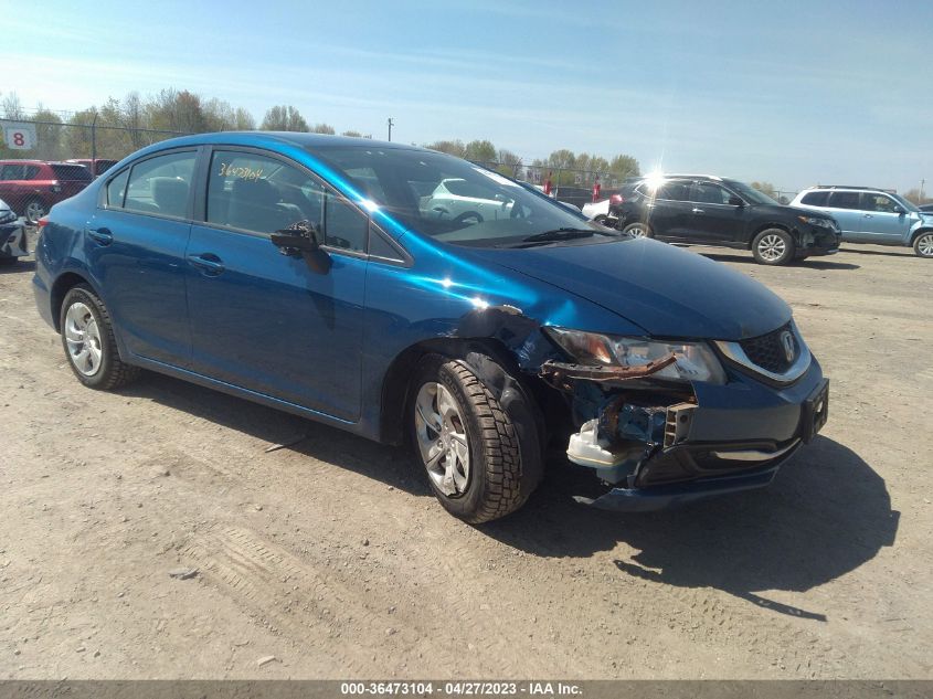 2013 HONDA CIVIC SDN LX - 2HGFB2F56DH578660