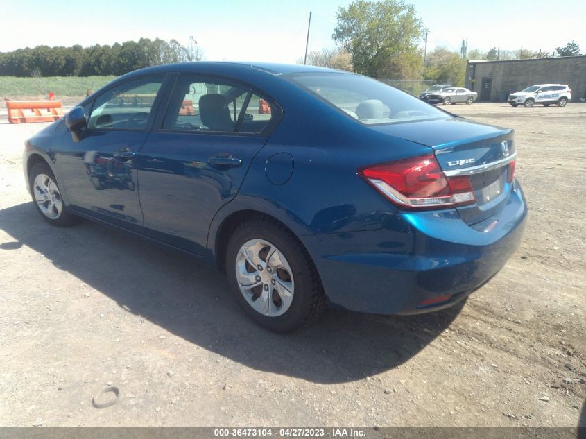 2013 HONDA CIVIC SDN LX - 2HGFB2F56DH578660