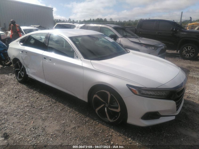 2022 HONDA ACCORD SEDAN SPORT SE - 1HGCV1F49NA085485