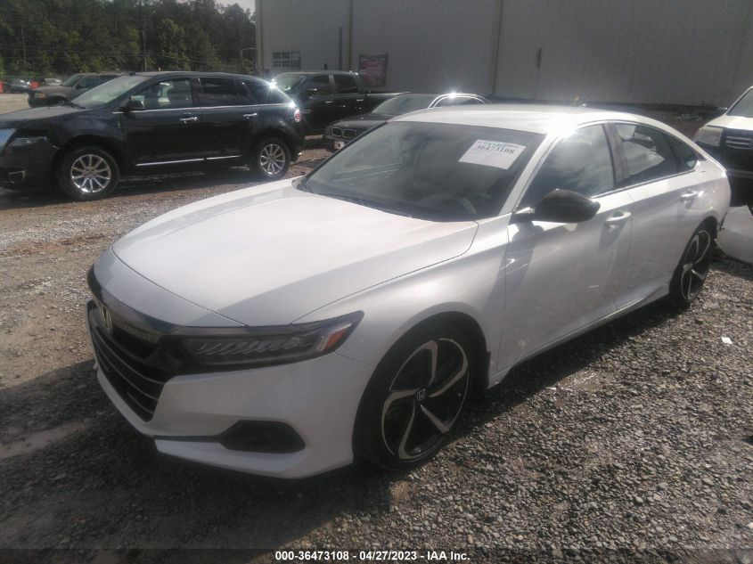 2022 HONDA ACCORD SEDAN SPORT SE - 1HGCV1F49NA085485