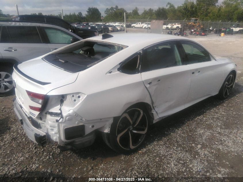 2022 HONDA ACCORD SEDAN SPORT SE - 1HGCV1F49NA085485