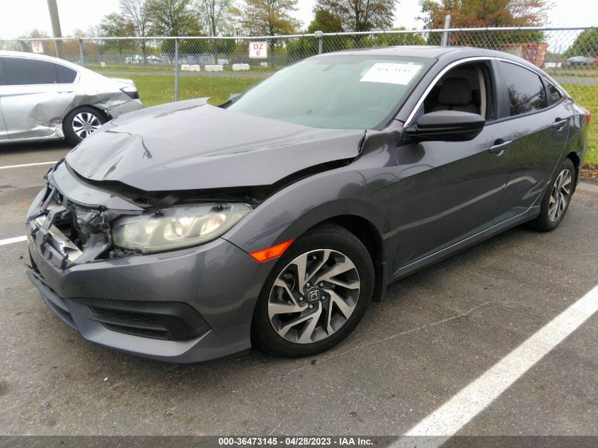 2016 HONDA CIVIC SEDAN EX - 19XFC2F79GE002297