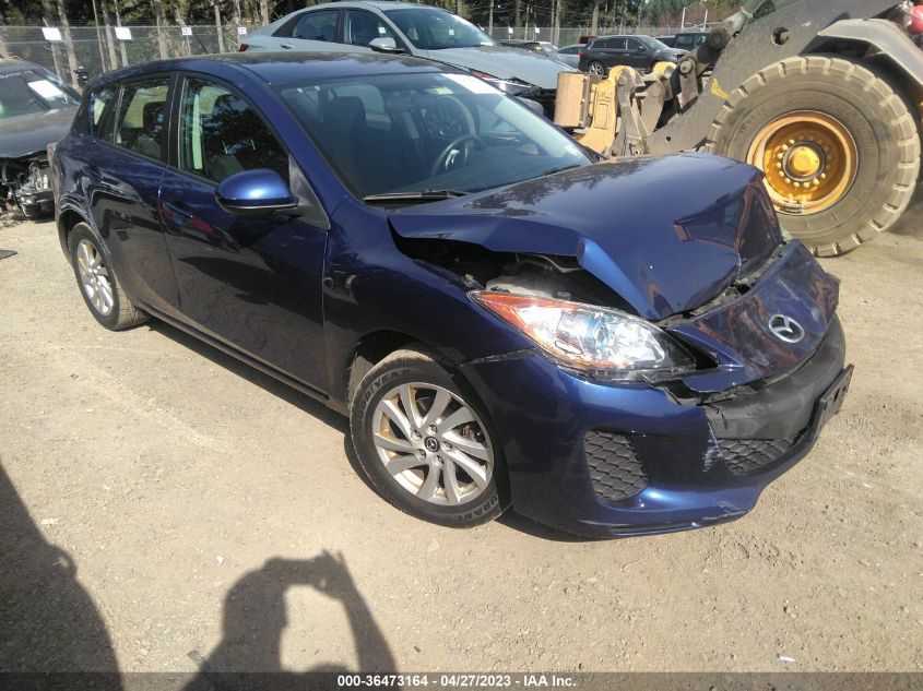 VIN JM1BL1LP5D1811744 2013 MAZDA MAZDA3 no.1