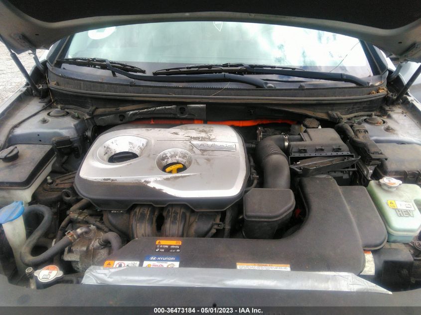 2016 HYUNDAI SONATA HYBRID SE - KMHE24L1XGA013334