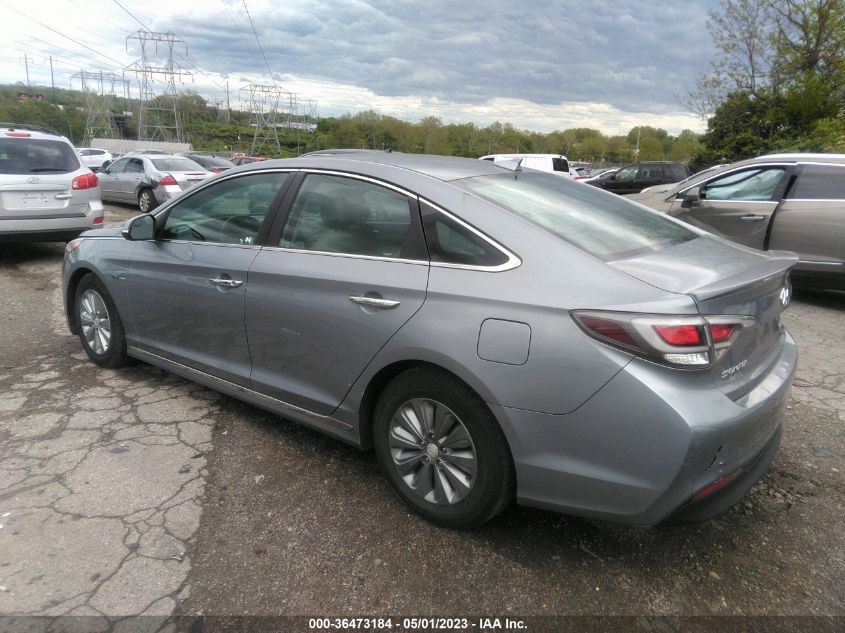 2016 HYUNDAI SONATA HYBRID SE - KMHE24L1XGA013334