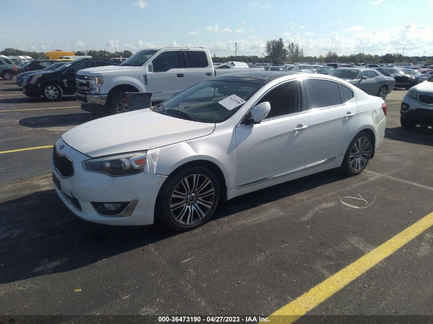 2014 KIA CADENZA PREMIUM KNALN4D7XE5139282