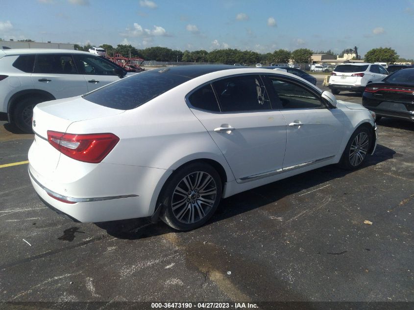 2014 KIA CADENZA PREMIUM KNALN4D7XE5139282