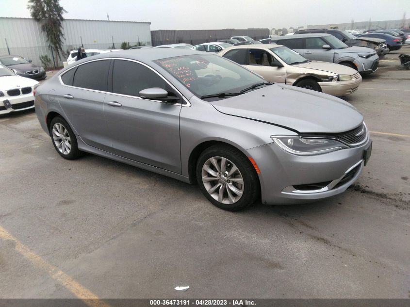 2015 CHRYSLER 200 C - 1C3CCCCG7FN519593