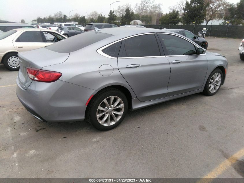 2015 CHRYSLER 200 C - 1C3CCCCG7FN519593