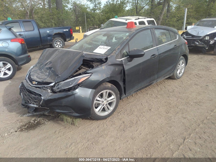 VIN 3G1BE6SM2HS592446 2017 CHEVROLET CRUZE LT