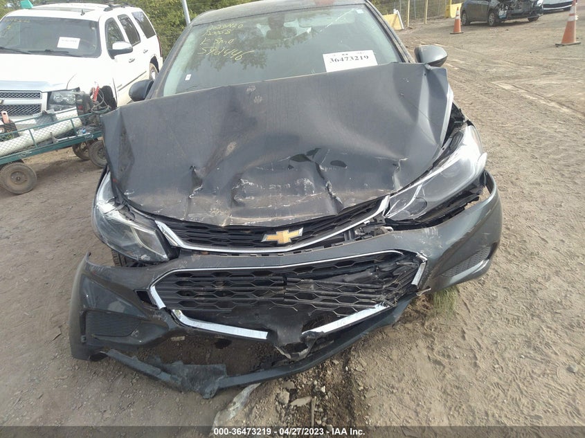 VIN 3G1BE6SM2HS592446 2017 CHEVROLET CRUZE LT