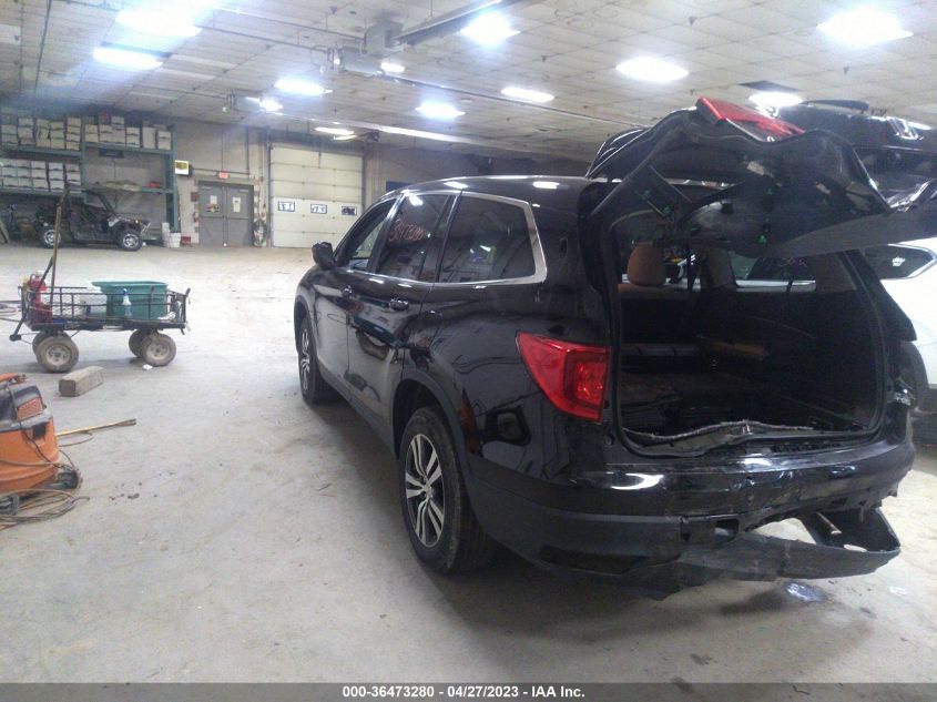 2017 HONDA PILOT EX-L - 5FNYF6H53HB082226