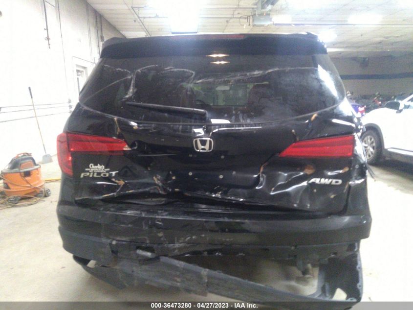 2017 HONDA PILOT EX-L - 5FNYF6H53HB082226