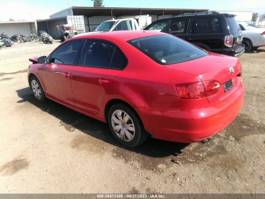 2014 VOLKSWAGEN JETTA SEDAN S - 3VW2K7AJ9EM234173