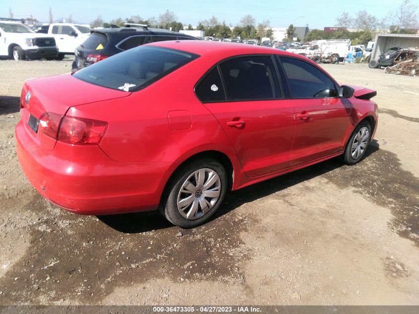 2014 VOLKSWAGEN JETTA SEDAN S - 3VW2K7AJ9EM234173