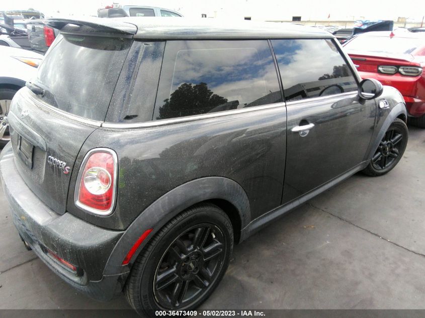 2013 MINI COOPER HARDTOP S - WMWSV3C56DT478721