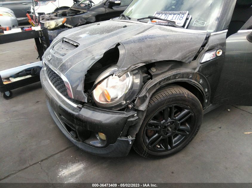 2013 MINI COOPER HARDTOP S - WMWSV3C56DT478721