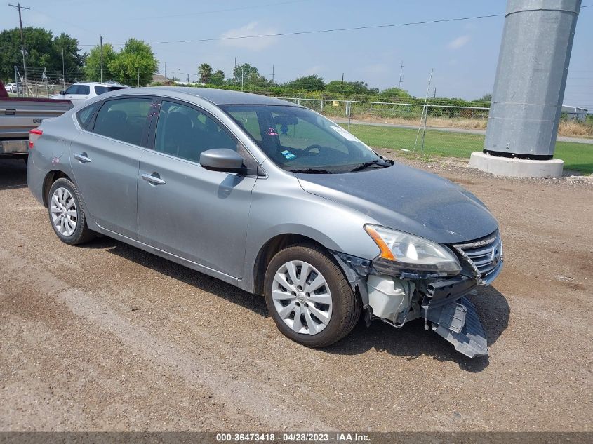 2013 NISSAN SENTRA S - 3N1AB7AP1DL671904