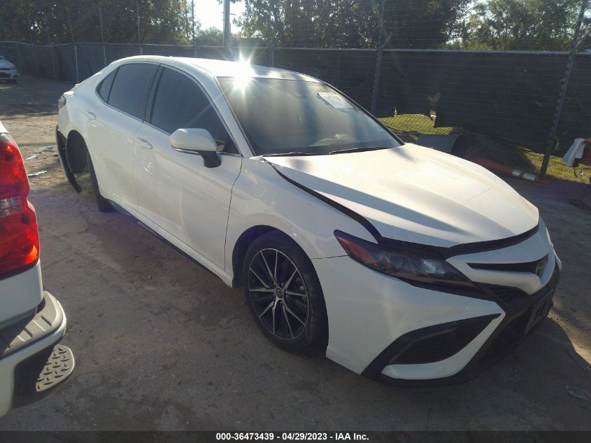 2022 TOYOTA CAMRY SE - 4T1G11AK2NU640594