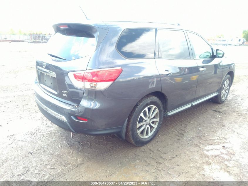 2014 NISSAN PATHFINDER SV - 5N1AR2MM4EC692106