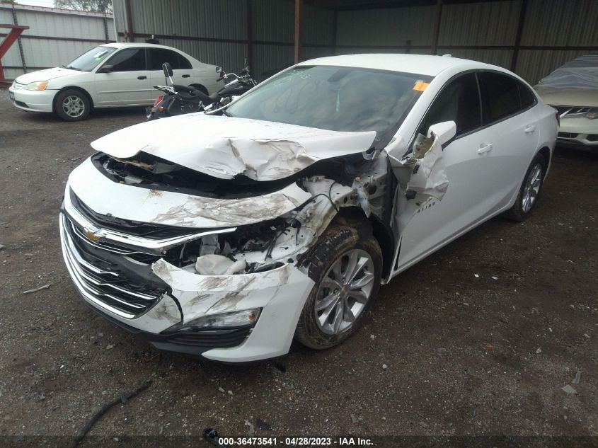 2021 CHEVROLET MALIBU LT - 1G1ZD5ST2MF007981