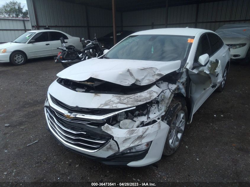 2021 CHEVROLET MALIBU LT - 1G1ZD5ST2MF007981