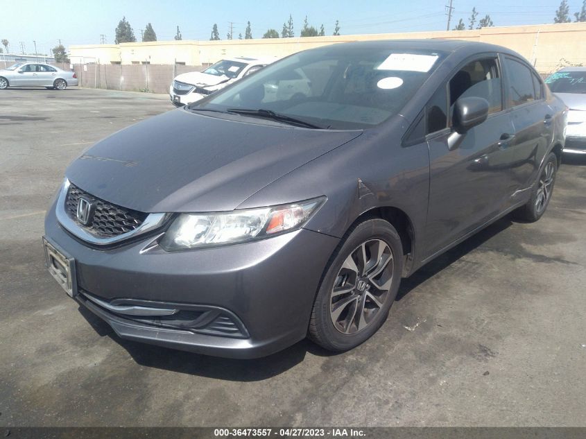 2015 HONDA CIVIC SEDAN EX - 19XFB2F83FE214235