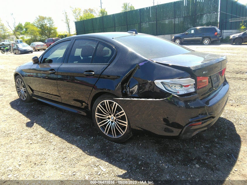 VIN WBAJR7C00LWW65767 2020 BMW 5 SERIES 530I XDRIVE