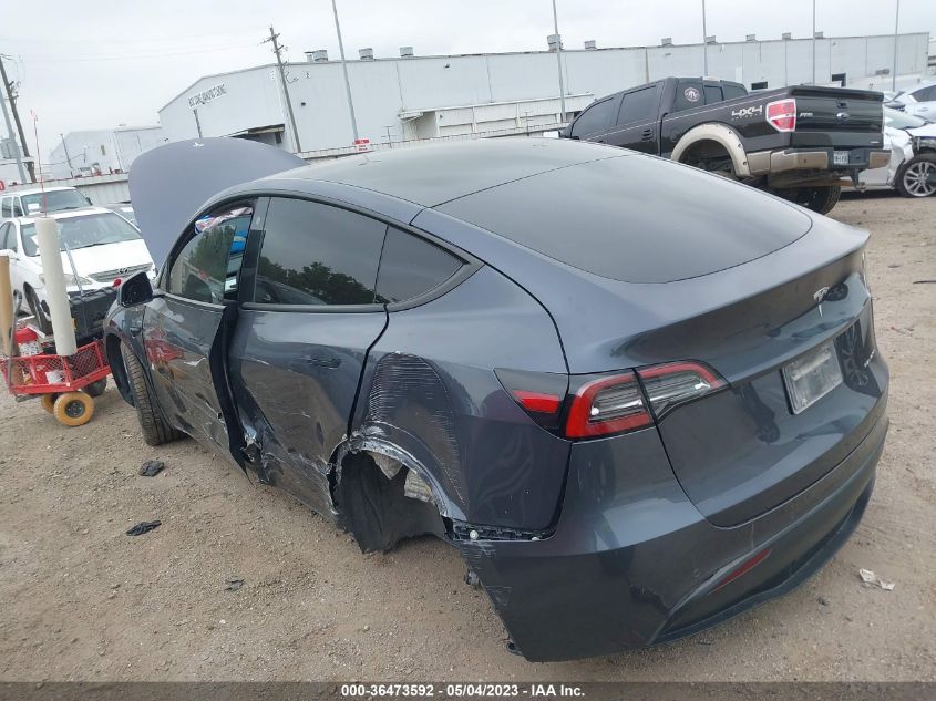 2022 TESLA MODEL Y LONG RANGE - 7SAYGDEEXNF353920