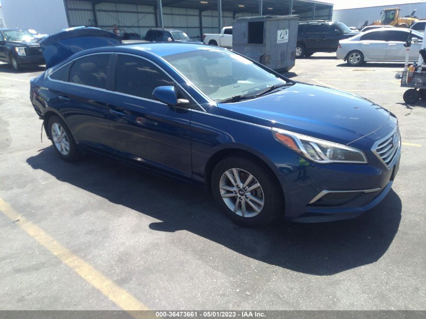 2017 HYUNDAI SONATA 2.4L - 5NPE24AF6HH532491