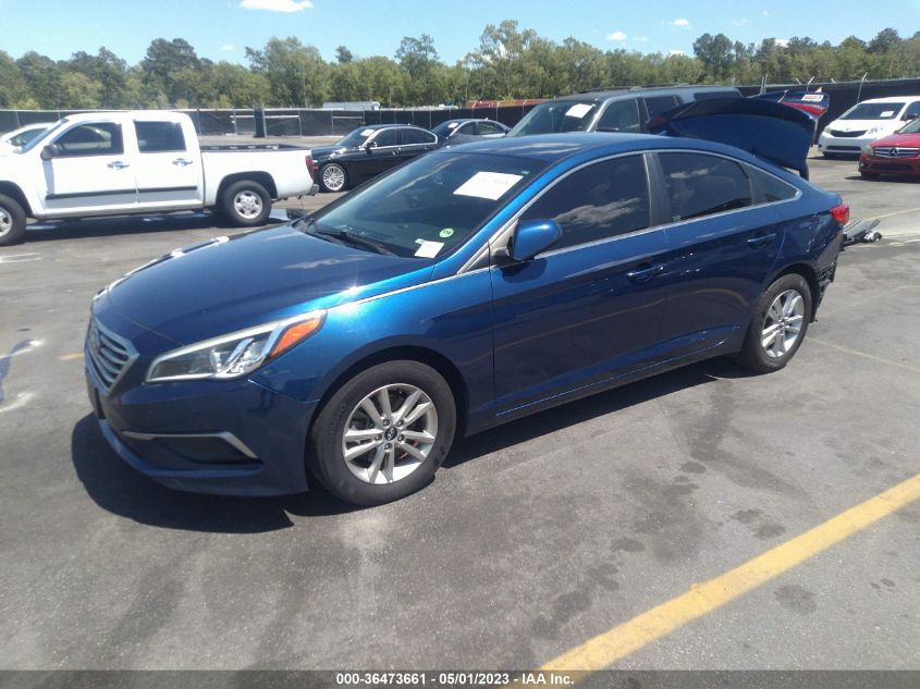 2017 HYUNDAI SONATA 2.4L - 5NPE24AF6HH532491